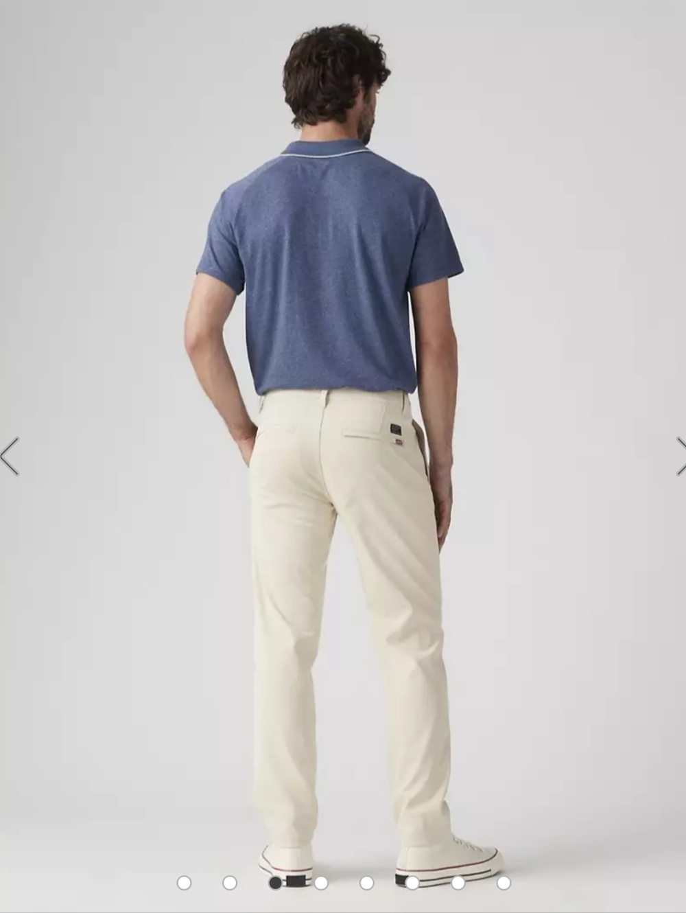 Here's a beautiful pair of Levi's XX Chino Pants. Size 36"x32" in color white.